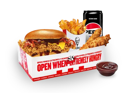 La Caja Sobrada BBQ — KFC