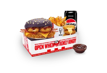 La Caja Moradísima — KFC