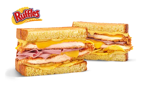 Sándwich Ruffles York'eso Doble — KFC