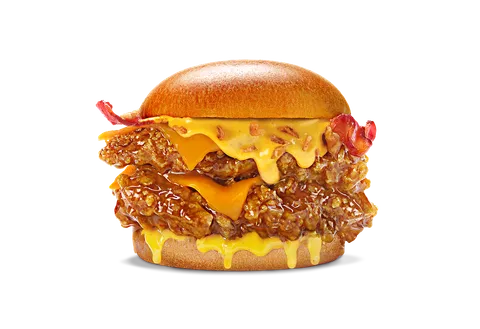 La Burger Glaseada Doble — KFC