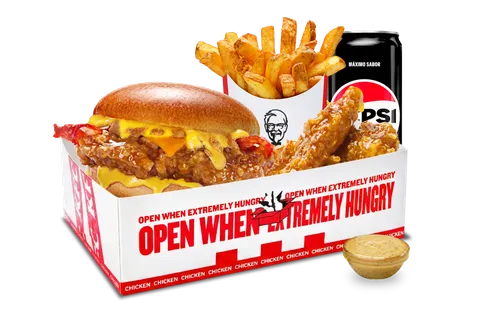 La Caja Glaseada — KFC