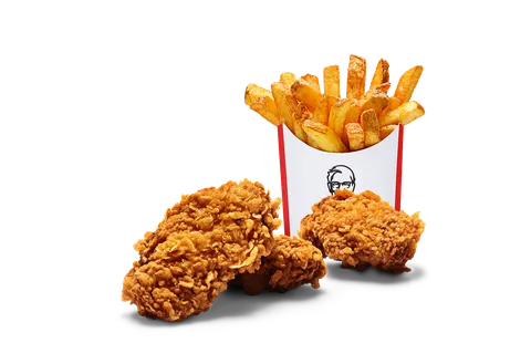 3 Alitas Picantes + Patatas — KFC