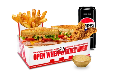 La Caja Sándwich Club Coronel — KFC