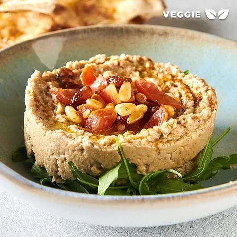 Hummus de berenjena — La Mafia se sienta a la mesa