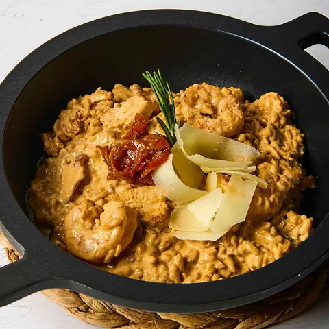 Risotto Mare e Monti — La Mafia se sienta a la mesa