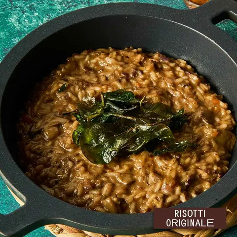 Risotto con ragout al vermut rosso — La Mafia se sienta a la mesa