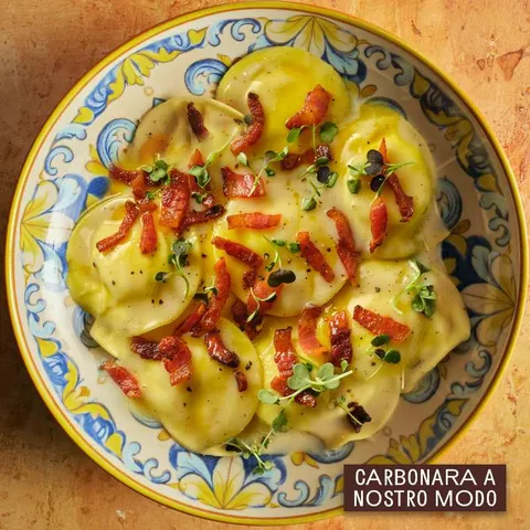 Bocconcini di Carbonara — La Mafia se sienta a la mesa