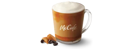 Caramel latte — McDonald's