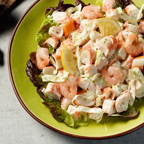 Ensalada de gambas — Muerde la Pasta