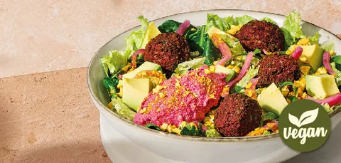 Ensalada falafel de remolacha y aguacate — Pans & Company