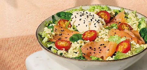 Ensalada salmón y bulgur — Pans & Company