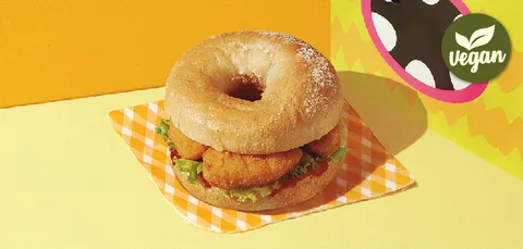 Bagel Crujiente de Heura Vegan — Pans & Company