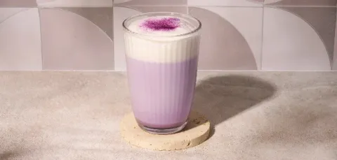 Ube latte — Pans & Company