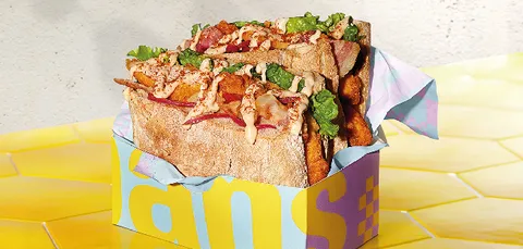 Pollo crispy bbq — Pans & Company