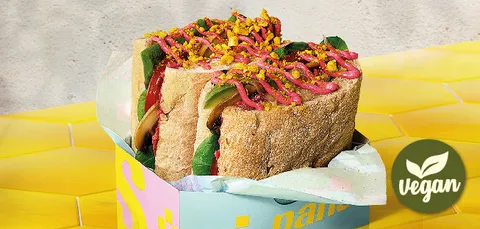 Hummus remolacha — Pans & Company