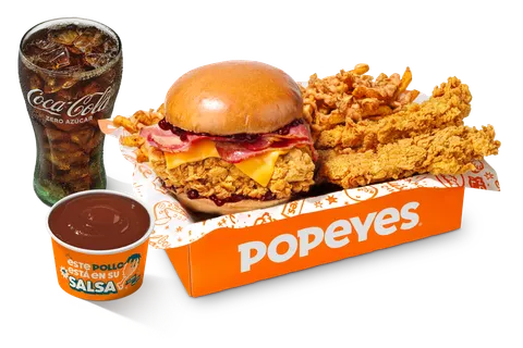 Chicken BBQ Combo — Popeyes