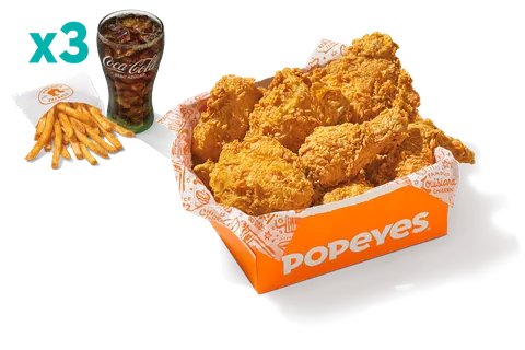 Menú 9 Piezas Crujientes — Popeyes