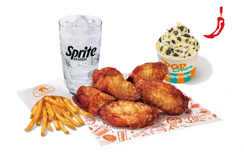 Menú Completo 5 Alitas Picantes — Popeyes