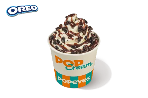 Pop Cream Oreo® Chocolate — Popeyes