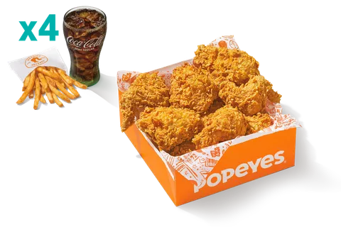Menú 12 Piezas Crujientes — Popeyes