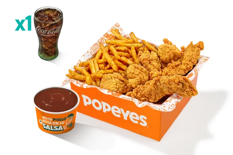 Menú Box Mix Pa Uno — Popeyes