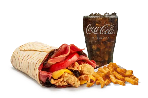 Menú The BBQ Wrap — Popeyes