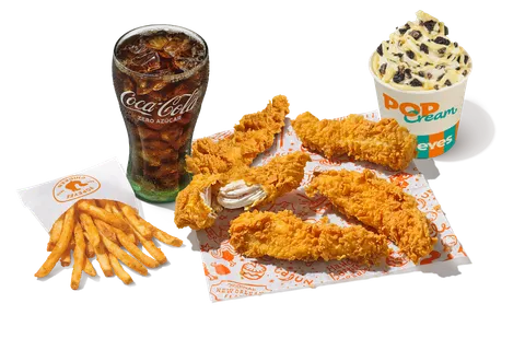 Menú Completo 5 Tiras Crujientes — Popeyes