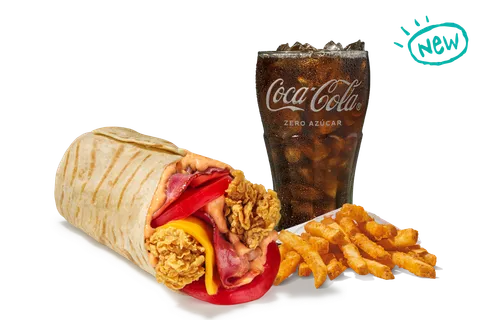 Menú The Creamy Chicken Wrap — Popeyes