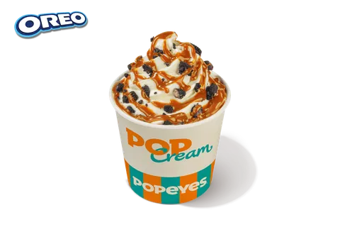 Pop Cream Oreo® Caramelo — Popeyes
