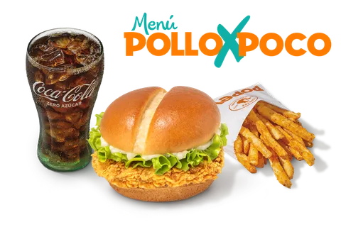 Menú PolloXPoco Chicken Classic — Popeyes