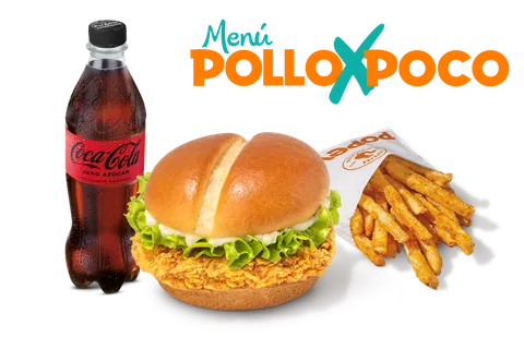 Menú PolloXPoco Chicken Classic — Popeyes
