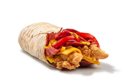 The Cheesy Wrap — Popeyes