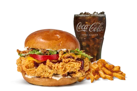 Menú Louisiana Chicken Sandwich — Popeyes