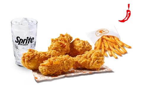 Menú 5 Alitas Picantes Crujientes — Popeyes
