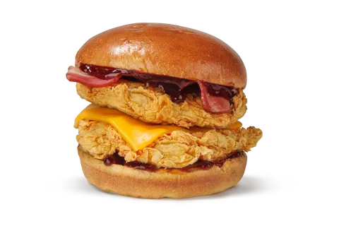 BBQ Chicken Sandwich Doble — Popeyes