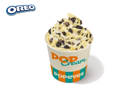 Pop Cream Oreo® Chocolate Blanco — Popeyes