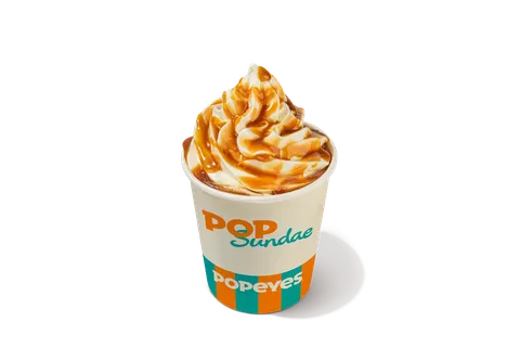 Pop Sundae Caramelo — Popeyes