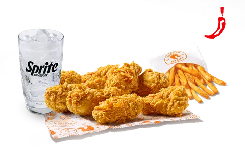 Menú 8 Alitas Picantes Crujientes — Popeyes