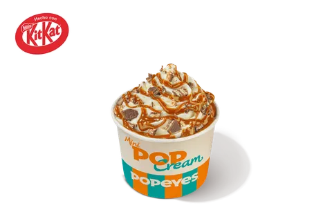 Mini Pop Cream KitKat® Caramelo — Popeyes