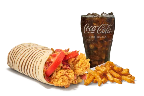 Menú The Bacon Lover Wrap — Popeyes