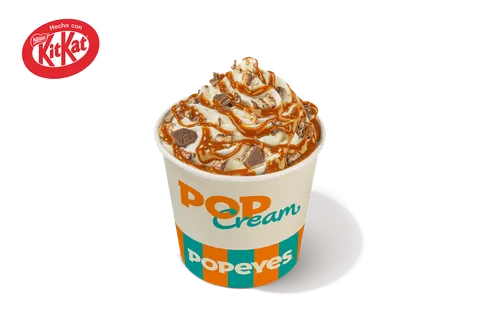 Pop Cream KitKat® Caramelo — Popeyes