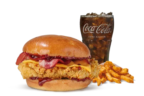 Menú BBQ Chicken Sandwich — Popeyes