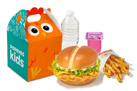 Menú Kids Chicken Cheese — Popeyes