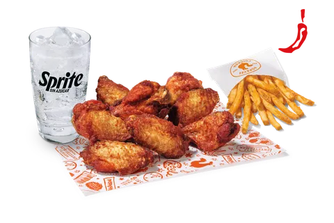 Menú 8 Alitas Picantes — Popeyes
