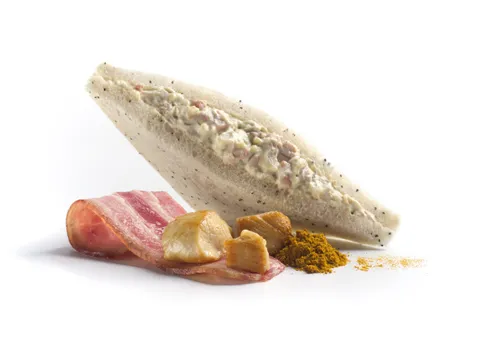 Sándwich Frío Pollo al Curry — Rodilla