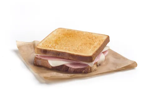 Sándwich Caliente Jamón y Queso (Sin Gluten) — Rodilla