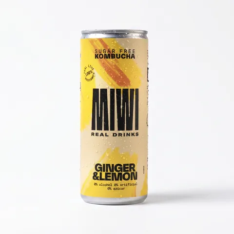 KOMBUCHA GINGER&LEMON — Rodilla