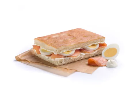 Focaccia de Salmón Ahumado — Rodilla