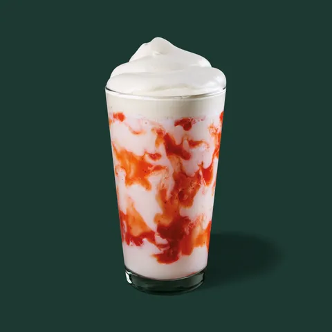 Strawberries and Cream Frappuccino — Starbucks