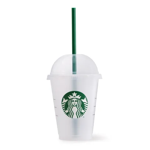 Core Reusable Cold Cup para Frappuccino con pajita — Starbucks